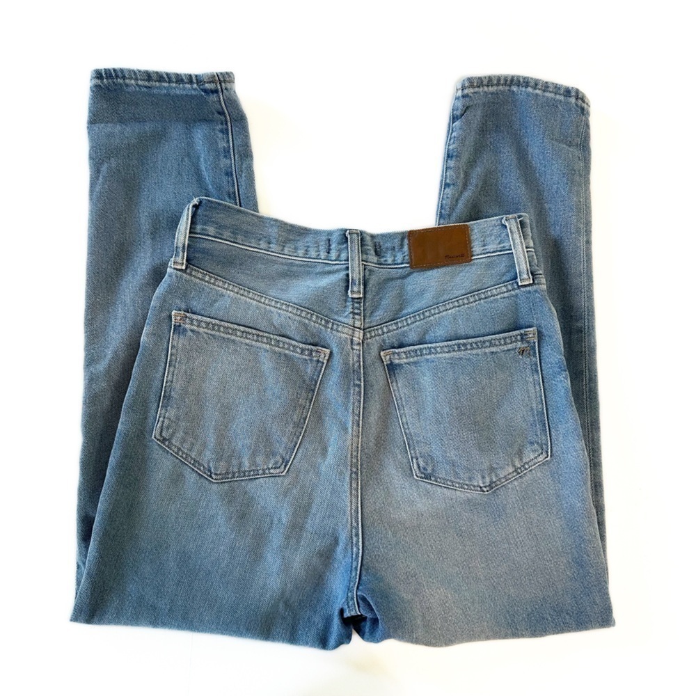 Madewell Jeans Womens Size 27 Mom Straight Leg High Rise Distressed - Picture 7 of 7